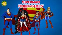 Finger Family Nursery Rhymes for Children Batman Vs Superman Cartoons | Finger Family Rhym