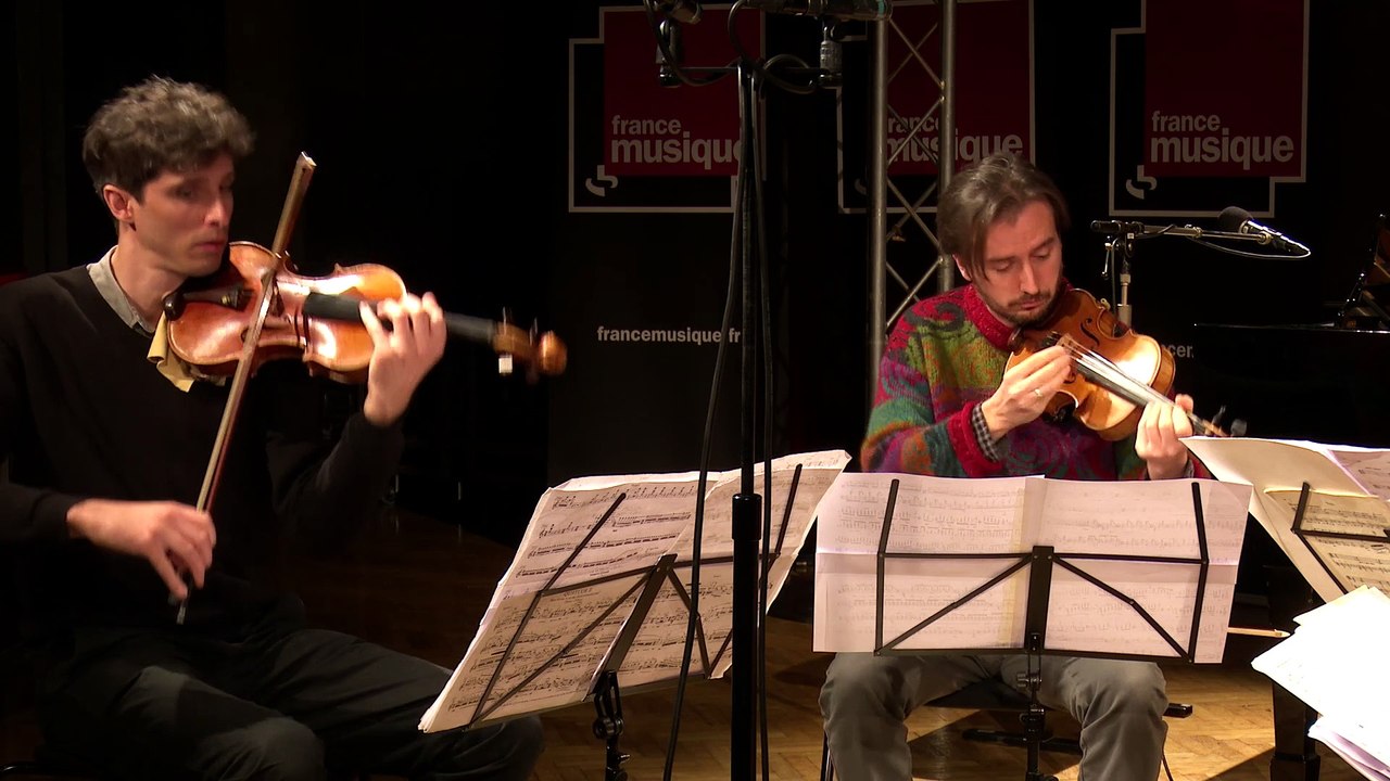 Frédéric Pattar : "Troisième mouvement du deuxième quatuor" par le Quatuor Béla   | Le live de la Matinale