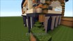 Minecraft Xbox 360 Modern House Tutorial House #1 (9/15)