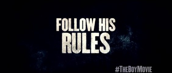 The Boy TV SPOT - Rule #2_ Dress Him Each Morning (2016) - Lauren Cohan, Jett Klyne