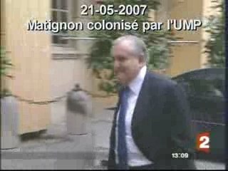 Sarko - Matignon colonisé par l'UMP