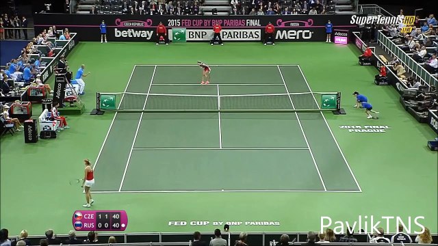 Maria Sharapova vs Petra Kvitova Highlights ᴴᴰ Fed Cup 2015 FINAL