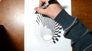 Amazing 3d art - Anamorphic Illusion