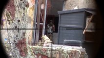 Un sniper d'Airsoft élimine tous ses adversaires