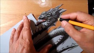 Amazing 3D Art - Loch Ness Monster