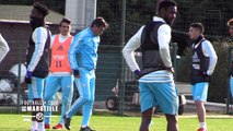 L'entrainement joueurs marseillais du 15 janvier