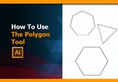 How To Create Different Shapes Using The Polygon Tool (Adobe Illustrator Tutorial)