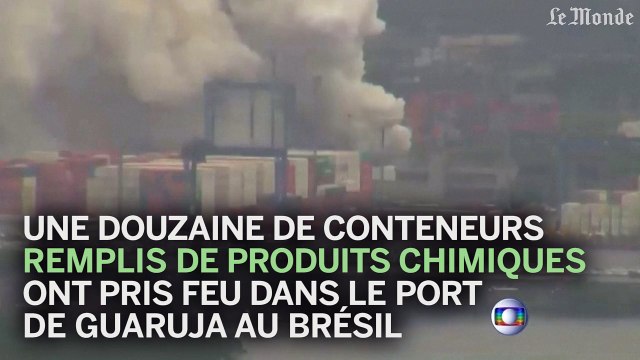 Un nuage de gaz toxiques plane sur un port du Brésil