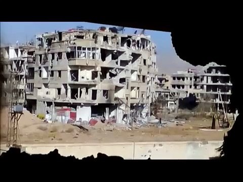 Сирийская армия похоронила террористов в руинах, взорвав тоннель под Дамаском