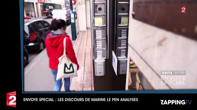 Envoyé spécial : Marine Le Pen experte de la manipulation ? Le reportage choc ! (Vidéo)