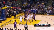 Stephen Currys Transition Dunk  Lakers vs Warriors  January 14 2016  NBA 2015-16 Season