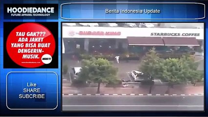 Situasi Menegangkan - Baku Tembak Antara Polisi Dan Pelaku Bom Sarinah