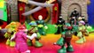 Teenage Mutant Ninja Turtles TMNT Half Shell Heroes Battle Imaginext Warriors To Save Casey Jones