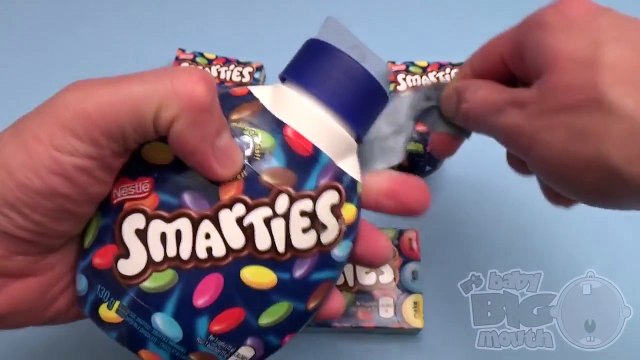 New Learn Colours with Surprise Eggs and a Smarties Rainbow! Part 2