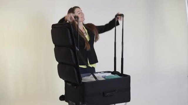 ShelfPack, la revolucionaria maleta con baldas