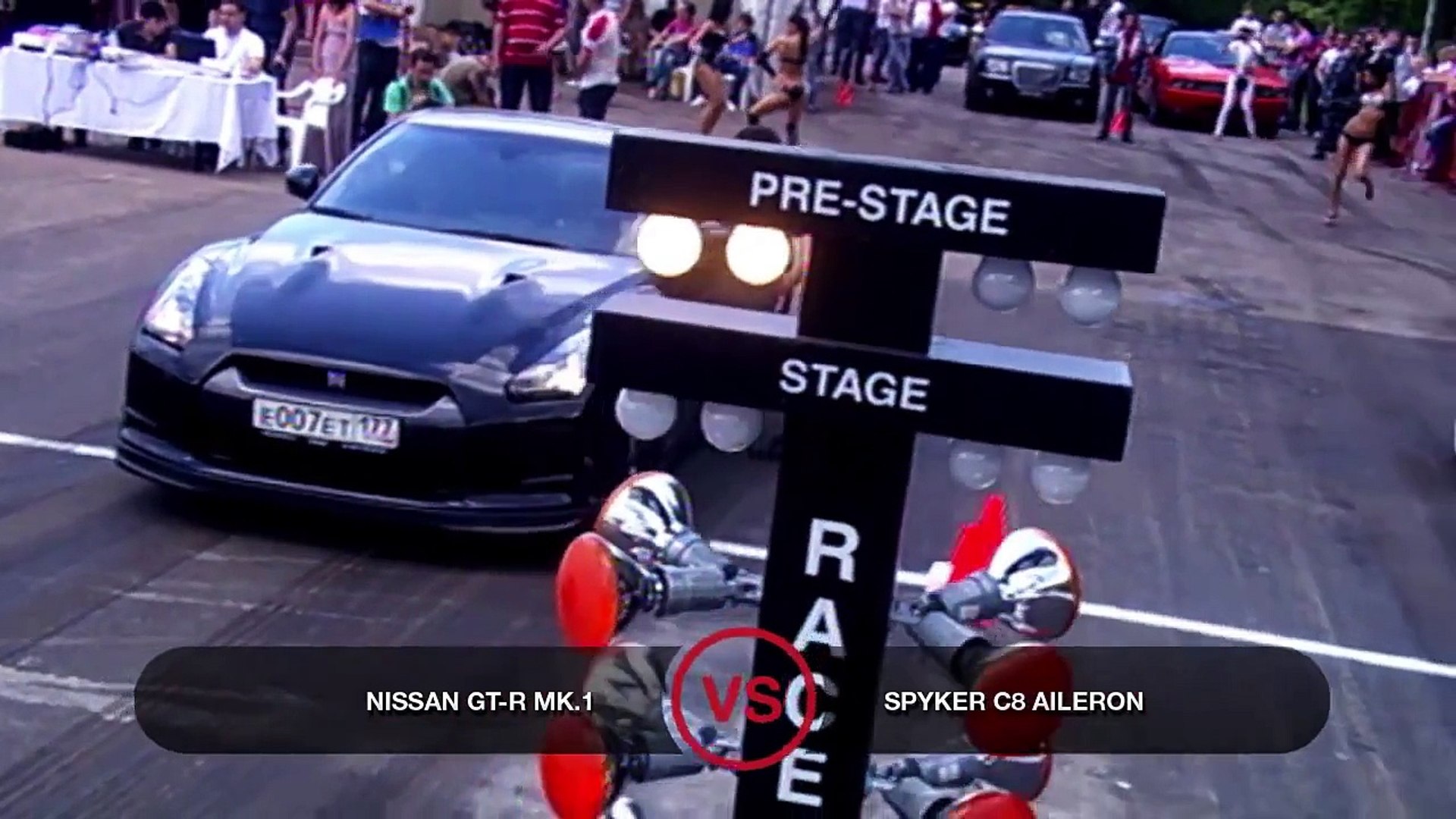 Spyker C8 Vs Nissan Gt R Dailymotion Video Images, Photos, Reviews