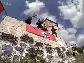 army firing on the mentel mane & his nice action