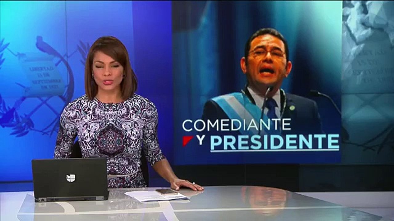 Jimmy Morales nuevo presidente electo en Guatemala