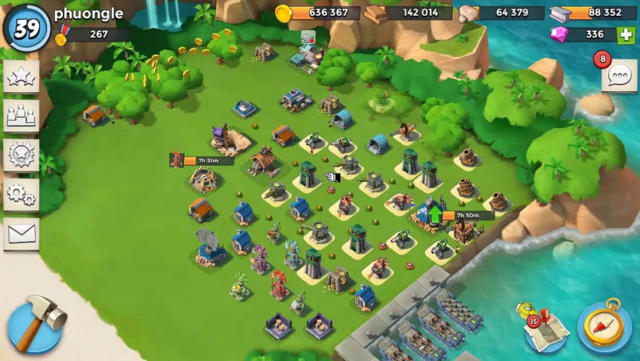 Boom Beach - New MEGA CRAB