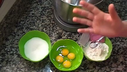 Génoise facile et rapide....جينواز سهلة وناجحة 100 ب المئة