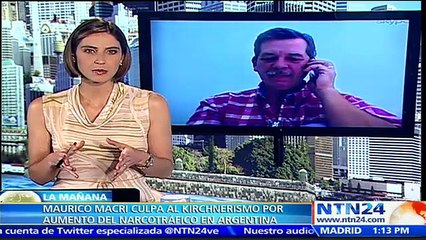 Mauricio Macri acusó al 'kirchnerismo' de complicidad con el narcotráfico en Argentina