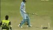 Yuvraj Singh impressed by Umar Gul quick bouncer. Yuvraj Singh hit on helmet by Umar Gul bouncer.Rare cricket video