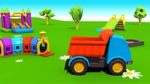 Leo der neugierige Lastwagen - Leo baut ein Polizeiauto! | Animation für Kinder