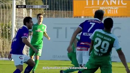 Levin Öztunali 2:0 | Werder Bremen vs Austria Wien 15.01.2016 HD