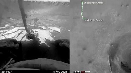 Rover's-Eye View of Marathon on Mars