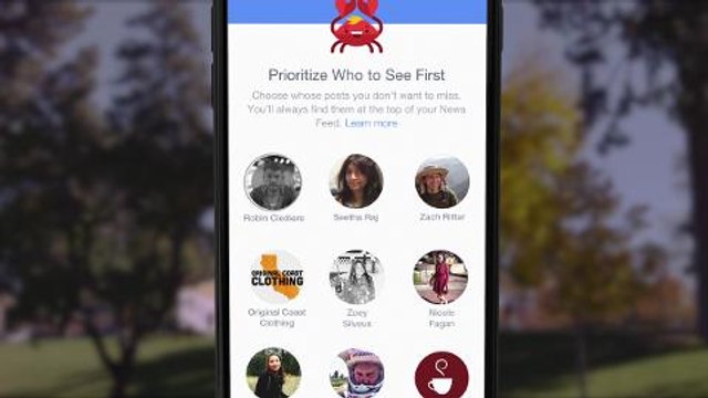 Facebook lanza nuevas opciones para personalizar las noticias