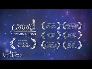 "Barcelona, nit d'hivern": agraïments per les 7 nominacions als Gaudí