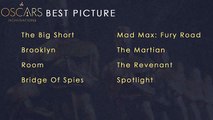 OSCARS 2016 - 88th Academy Awards Nominations HD
