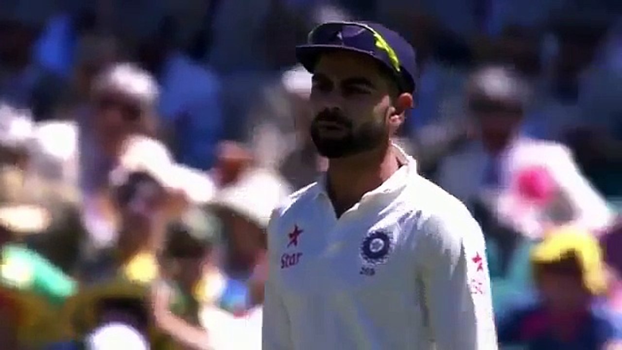 Virat Kohli childish attitude to Brad Haddin. Kohli watching Haddin just like a small kid. Rare cricket video