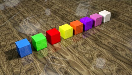 Learn Colors with 3d boxes-Let's Learn The Colors!