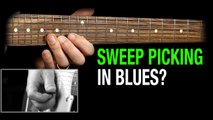 Sweep Picking in Blues? Q & A with Robert Renman