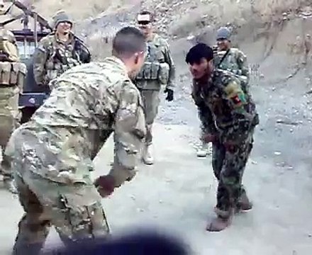 american army and afghanistan army