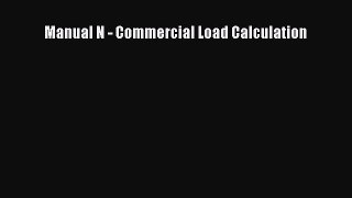 [PDF Download] Manual N - Commercial Load Calculation [Read] Online