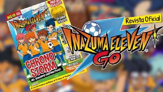 ¡Llega la revista oficial Inazuma Eleven Go!