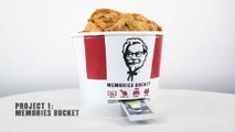 KFC crea un cubo de edición limitada que imprime fotos