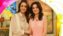 Sarwat Gilani in Nadia Khan Morning Show - Part 2