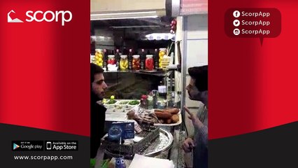 Scorp - En ilginç çubuk kraker yeme halleri