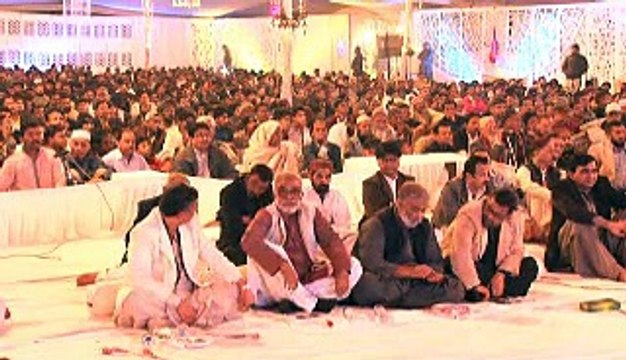 Part-1 MQM Quaid Altaf Hussain address to Mehfil-e-Zikar-e-Mustafa organized by MQM Hyderabad