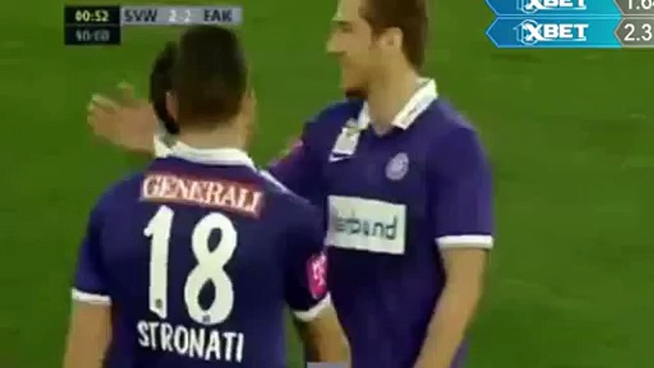 2-2 David De Paula - Werder Bremen vs Austria Wien 15.01.2016 HD