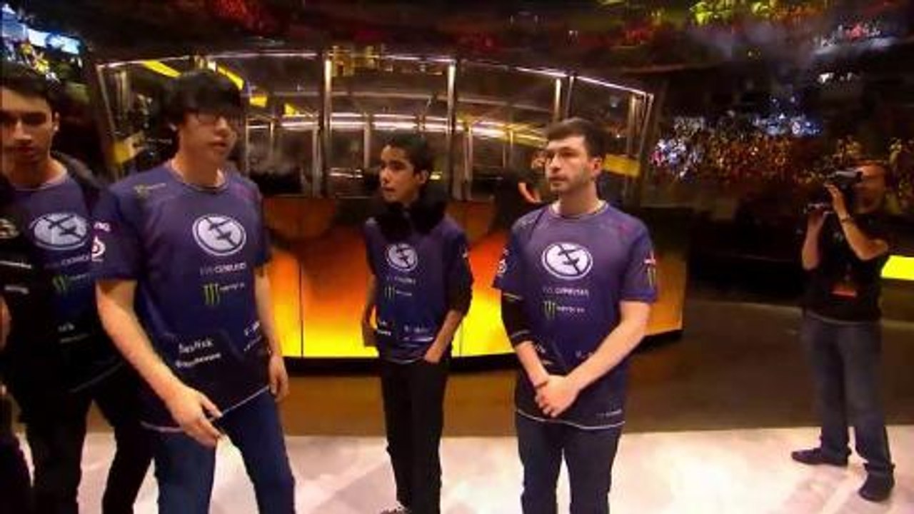 Evil Geniuses Dota 2 International 2015 Champions! Celebration & Ceremony