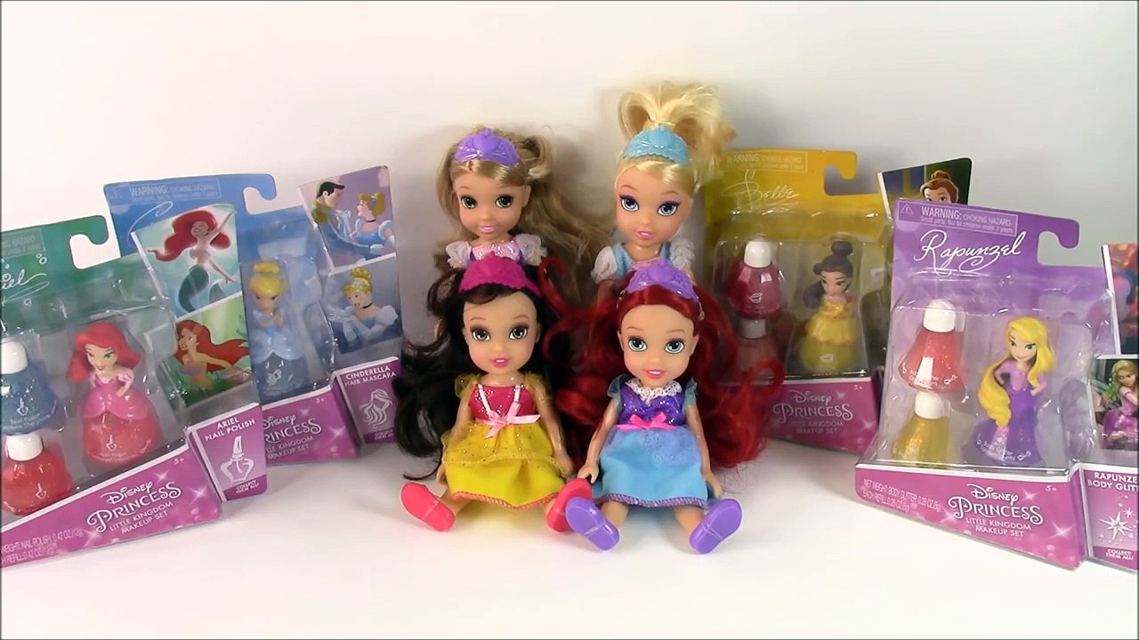 Disney Princesse Maquillage Set Petit Royaume De La Collection De LÉclat De Vernis À Ongles Cheveux Mascara Lèvre