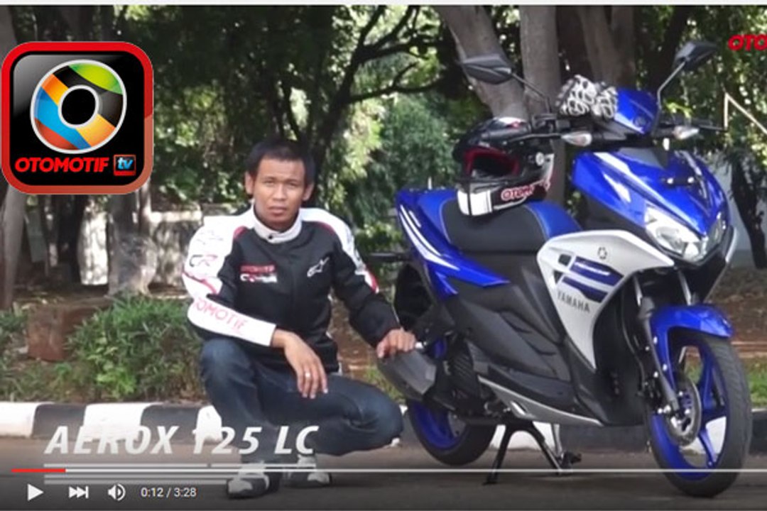 Yamaha Aerox 125 LC - First Impression - Kombinasi 3 Motor Yamaha