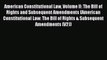 [PDF Download] American Constitutional Law Volume II: The Bill of Rights and Subsequent Amendments