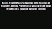 Read South-Western Federal Taxation 2010: Taxation of Business Entities Professional Version