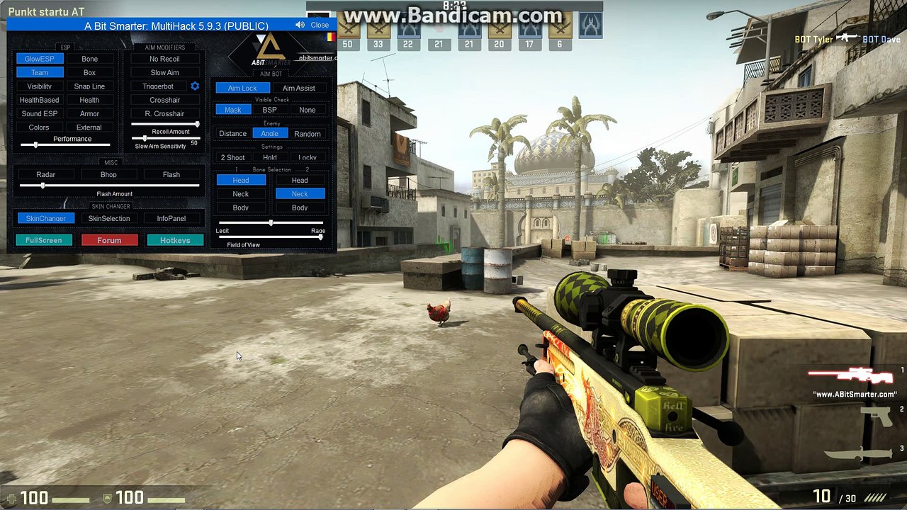 Counter:Strike- Global Offensive (Multihack)  Wallhack + Aimbot - e.t.c  A Bit Smatrer 5.9.3