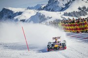 Verstappen se va a la nieve con un Red Bull F1